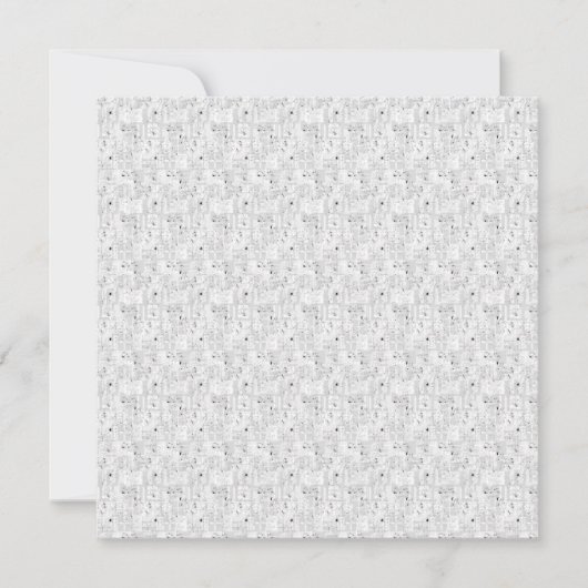 Sprachdesign Einhunderteins Feiertagskarte (Vorderseite)