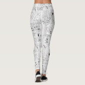 Sprachdesign Einhunderteins Leggings (Rückseite)