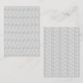 Sprachdesign Eleven Mitteilungskarte (Vorne/Hinten)