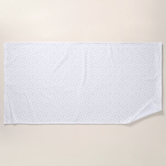 Sprachdesign Six Strandtuch (Vorderseite)