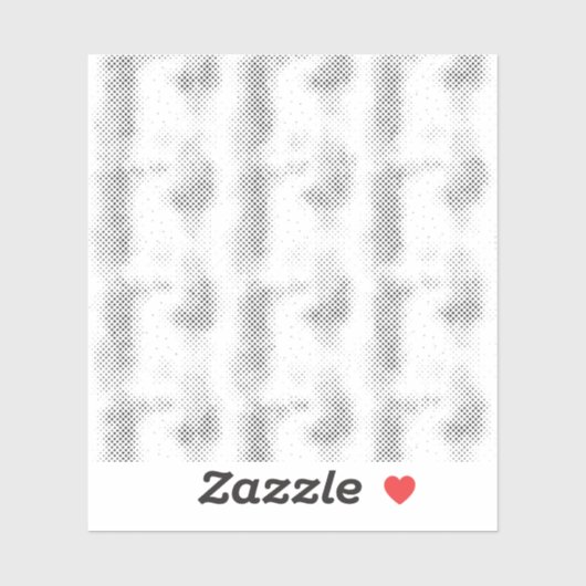 Sprachdesign Vierzehn Aufkleber (Blatt)