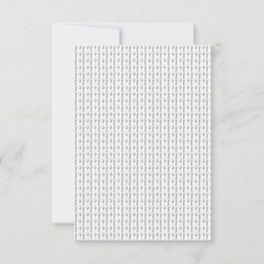 Sprachdesign Vierzehn RSVP Karte (Vorderseite)