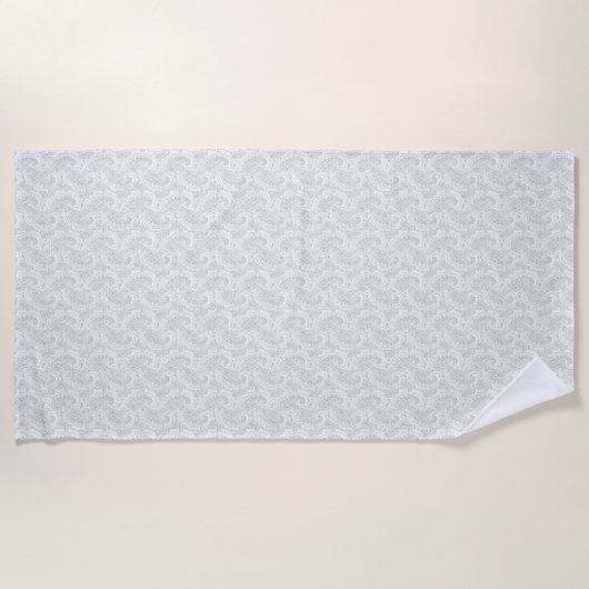 Sprachdesign Vierzig Strandtuch (Vorderseite)