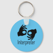 Sprachdolmetscher Schlüsselanhänger (Vorderseite)