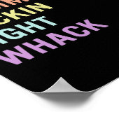 Sprache außerhalb Hook Asl Slang T-Shirt Taube Bew Poster (Ecke)