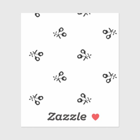 Sprache, Bergnebel nach Maß, Vinyl-Aufkleber Aufkleber (Blatt)