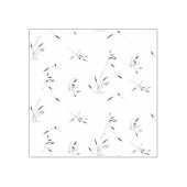 Sprache, Briefmarke von Dove Grey Wood Art Gummistempel (Prägung)