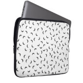 Sprache, Carbon Gray Electronics Bag Laptopschutzhülle (Vorne Rechts)
