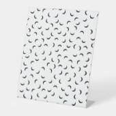 Sprache, Carbon Gray Pedestal Sockelschild (Vorderseite)