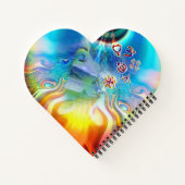 Sprache der Chakra-Symbole Notizblock (Rückseite)