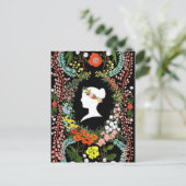 Sprache der leeren Postkarte für Blume (Stehend Vorderseite)