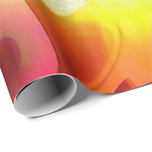 Sprache der Lichtschwingungen Geschenkpapier (Rolleneckpunkt)