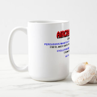 Sprache des Flugzeugingenieurs 101 Kaffeetasse