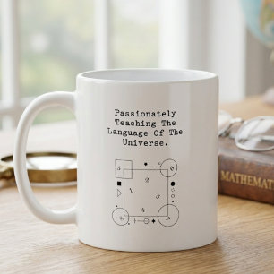 Sprache des Universums   Leidenschaftlicher Mathem Kaffeetasse