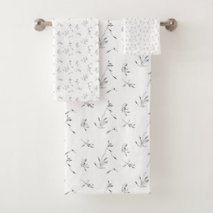 Sprache, Dove Gray Badhandtuch Set