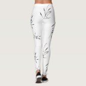 Sprache, Dove Gray Leggings (Rückseite)