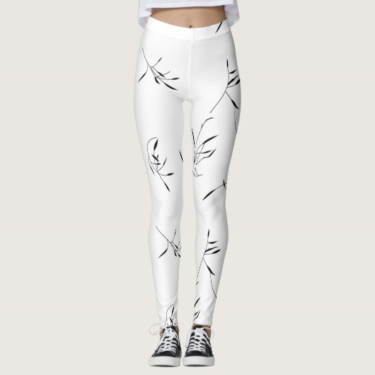 Sprache, Dove Gray Leggings (Vorderseite)