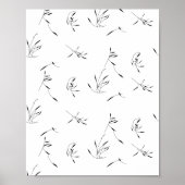 Sprache, Dove Gray Poster (Vorne)