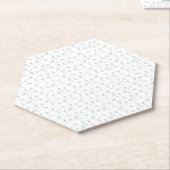 Sprache, Dove Gray Untersetzer (angewinkelt)