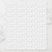 Sprache, Dove Gray Weinetikett (Einzelnes Label)