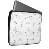 Sprache, Dove Grey Electronics Bag Laptopschutzhülle (Vorne Rechts)