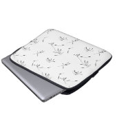 Sprache, Dove Grey Electronics Bag Laptopschutzhülle (Vorne Knopf)
