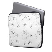 Sprache, Dove Grey Electronics Bag Laptopschutzhülle (Vorderseite Links)