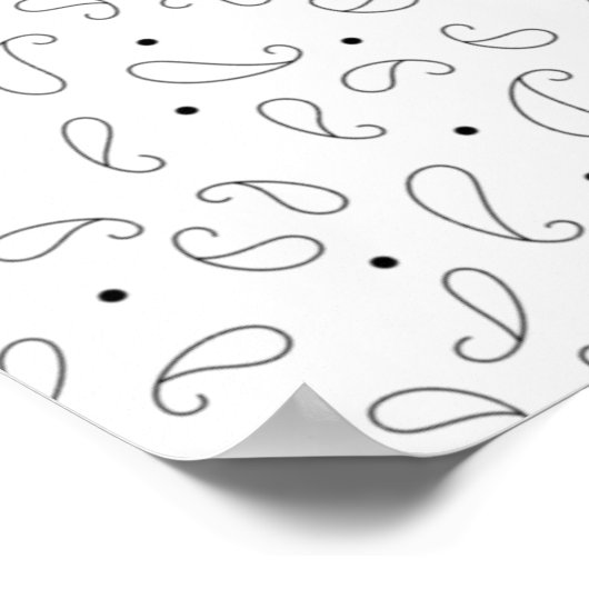 Sprache, dunkelgrau poster (Ecke)