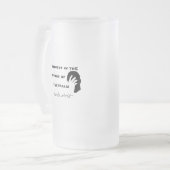 Sprache Facepalms Mattglas Bierglas (Vorderseite Links)