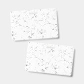 Sprache, graue Wolke Ausweis (Vorder- & Rückseite)