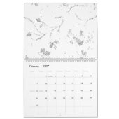 Sprache, graue Wolke Kalender (Feb 2027)