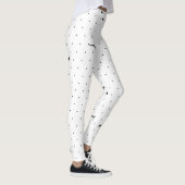 Sprache, grün weiß leggings (Rechts)