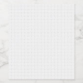 Sprache, grün weiß weinetikett (Einzelnes Label)