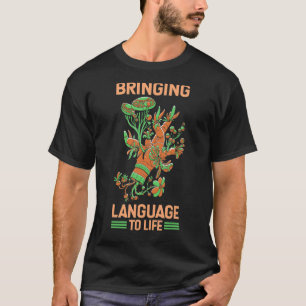 Sprache in die amerikanische Gebärdensprache bring T-Shirt