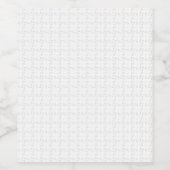 Sprache, leicht grau, Geyser Weinetikett (Einzelnes Label)