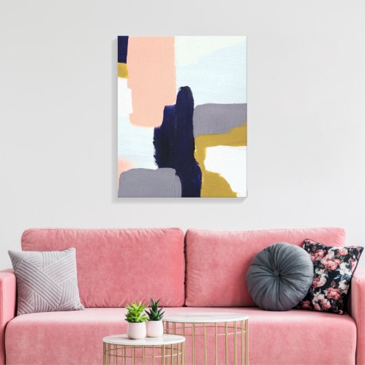 Sprache Leinwanddruck (Insitu (Wohnzimmer))