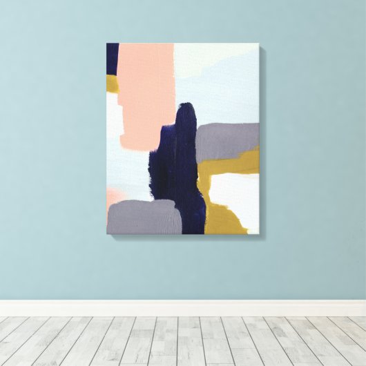 Sprache Leinwanddruck (Insitu (Holzboden))