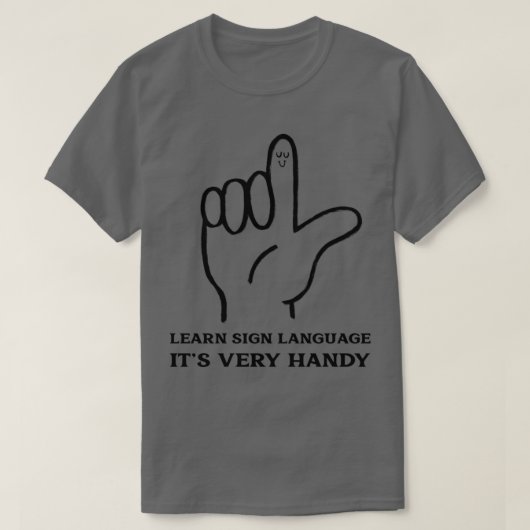 Sprache lernen T-Shirt (Design vorne)