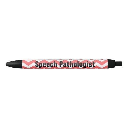 Sprache-Pathologe-Zickzack Tinten-Stift Kugelschreiber (Vorderseite)