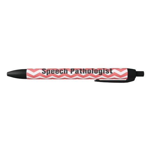 Sprache-Pathologe-Zickzack Tinten-Stift Kugelschreiber (Unterseite)
