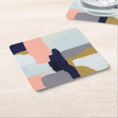 Sprache Rechteckiger Pappuntersetzer (angewinkelt)