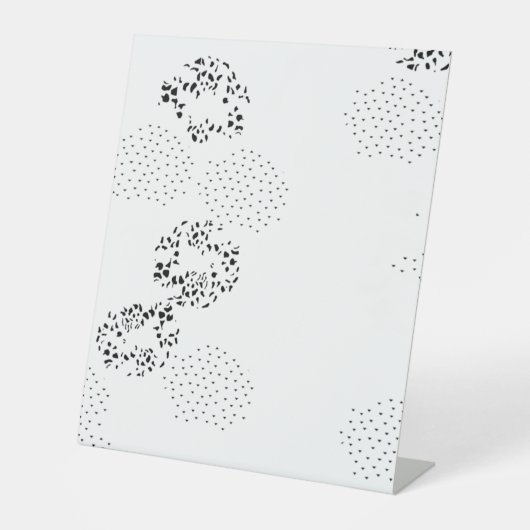 Sprache, Schneeballezeichen Sockelschild (Vorderseite)