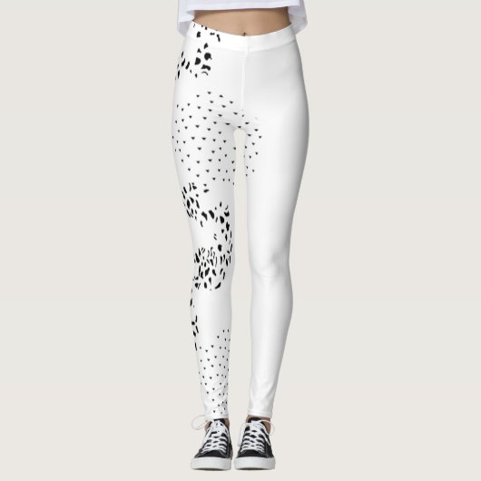 Sprache, Schneemaschine Leggings (Vorderseite)