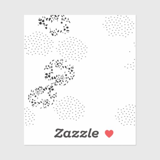 Sprache, Schneemaschine nach Maß, Vinyl-Aufkleber Aufkleber (Blatt)