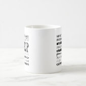 Sprache-Sprachpathologe Kaffeetasse (Mittel)