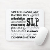 Sprache-Sprachpathologe Mousepad (Mit Mouse)