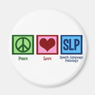 Sprache-Sprachpathologie-FriedensLiebe SLP Magnet