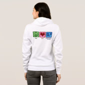 Sprache-Sprachpathologie Hoodie (Schwarz voll)