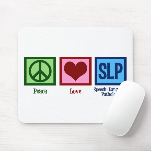 Sprache-Sprachpathologie Mousepad (Mit Mouse)