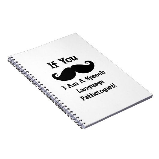 Sprache-Sprachpathologie - Slp Notizblock (Rechte Seite)